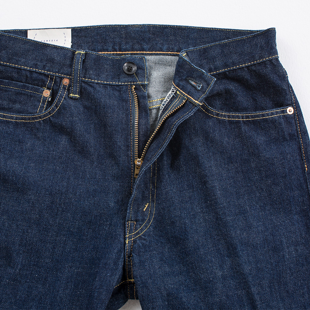 Denim Tapered Trousers